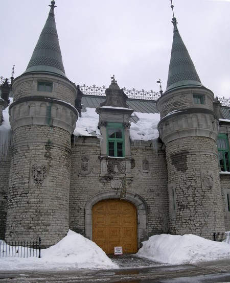 Un château sur la Grande-Allée