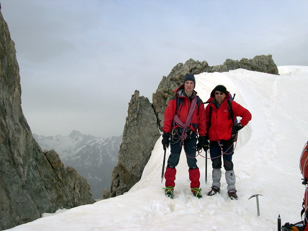 Au col du Replat (3335 m)