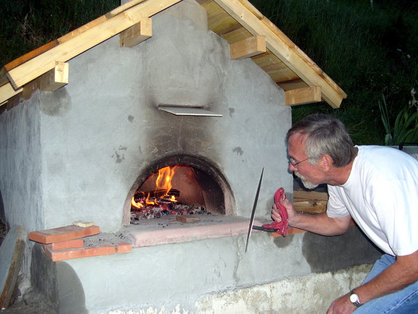 Inauguration du four à pain