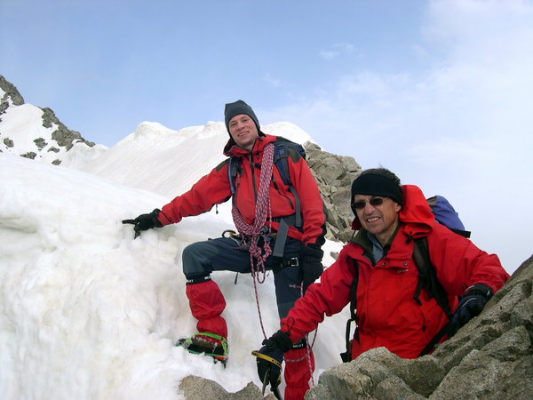 Au col du Replat (3335 m)