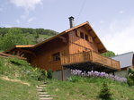 Le chalet des parents de Thomas, au Cours, près d'Auris en Oisans