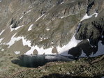 Le lac de Puy Vachier près du refuge Evariste Chancel