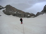 Sur le glacier de la Selle ...