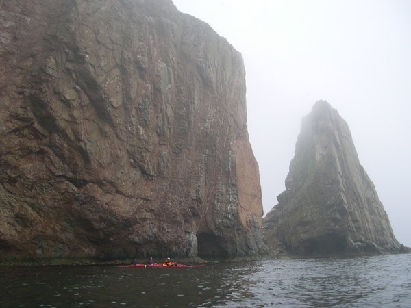 Kayak de mer autour du Rocher Percé