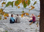 A la plage du lac Ontario