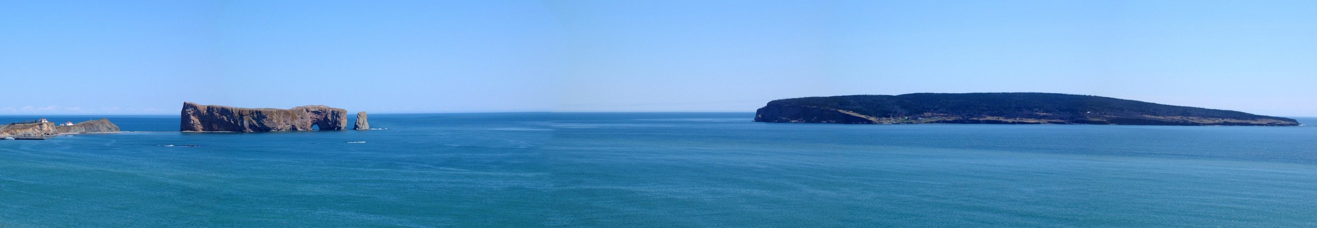 Le Rocher Percé et l'île Bonaventure