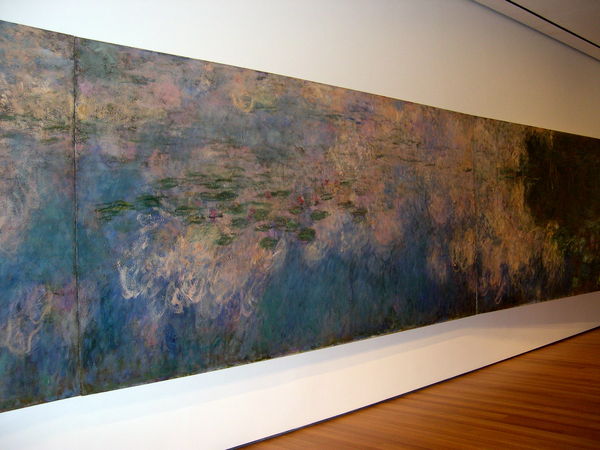 Dans le MoMA : Claude Monet - les Nymphéas