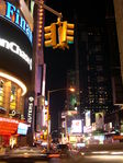 Les fameuses lumières de Times Square