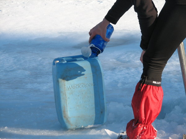 L'eau pour la soupe