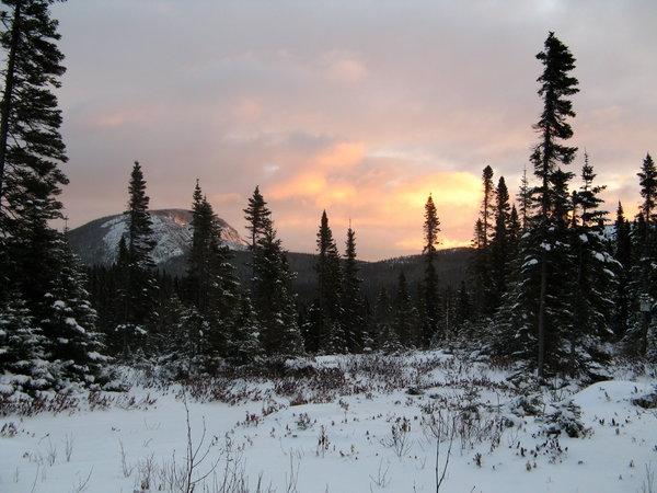 Levé de soleil sur la Charlevoix (deuxième jour)