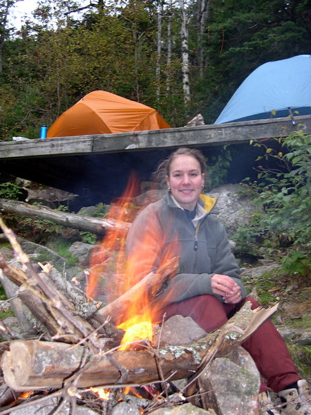 Bivouac glacial en plein vent